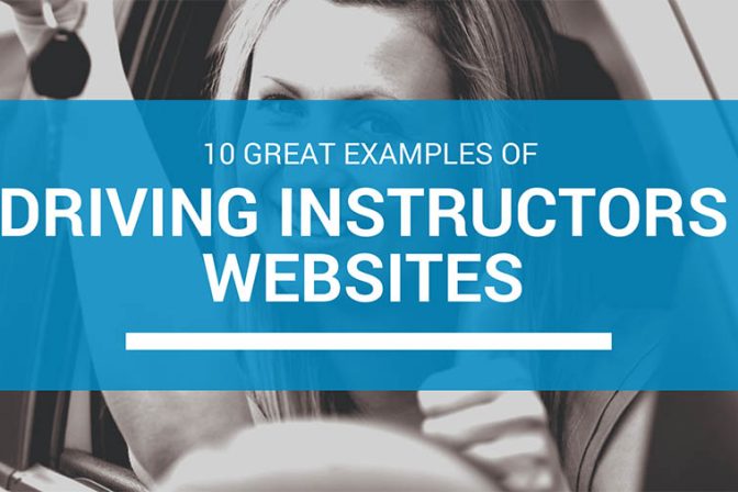 10 Great Examples of Driving School/Instructor Web Design